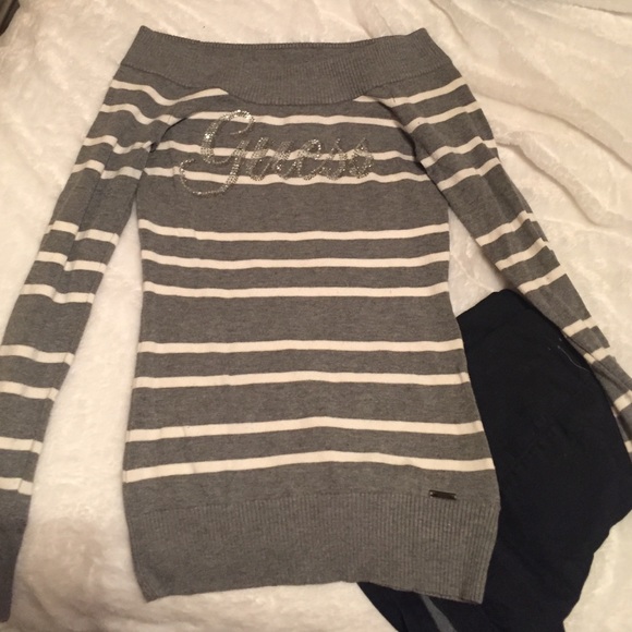 Guess stripe sweater