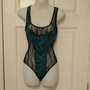 Black  & Turquoise Lingerie  NWOT