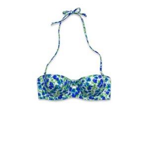•Abercrombie• floral bathing suit top