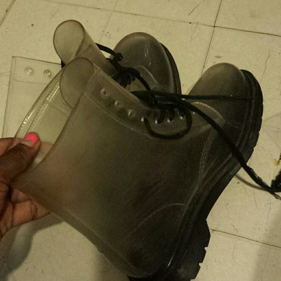 Transparent Boots
