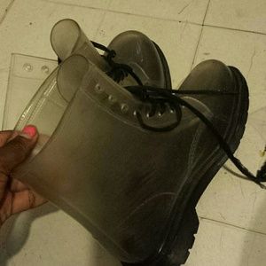 Transparent Boots