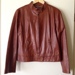 Antonio Melani Leather Jacket