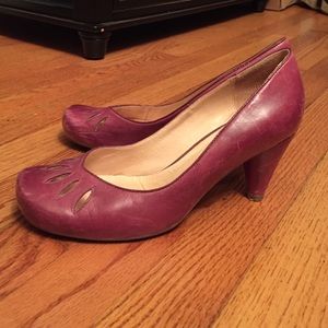 Miz Mooz Magenta Pumps