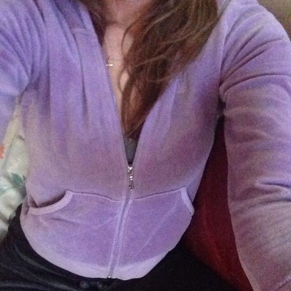 Juicy couture   hoodie light purple lilac