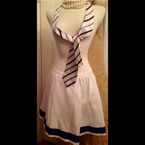 Valentino Wht Waffle Grosgrain Circle Skirt - Picture 3 of 4