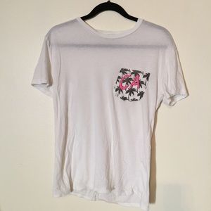 Brandy Melville CA Pocket Tee