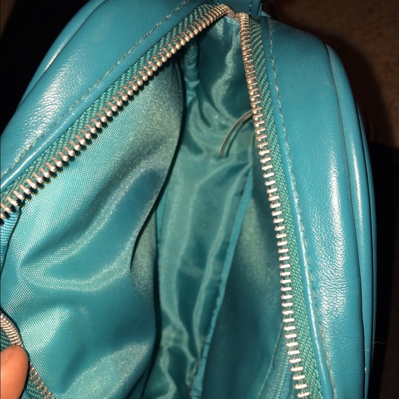 Turquoise handbag - Picture 3 of 4