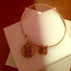 Alex & Ani "IT IS WHAT IT IS" bangle