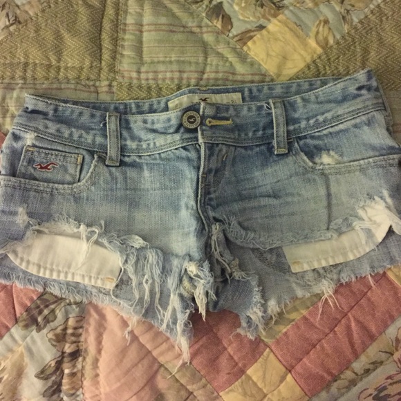 Distressed Hollister Shorts