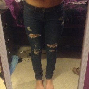 PacSun ripped skinny jeans