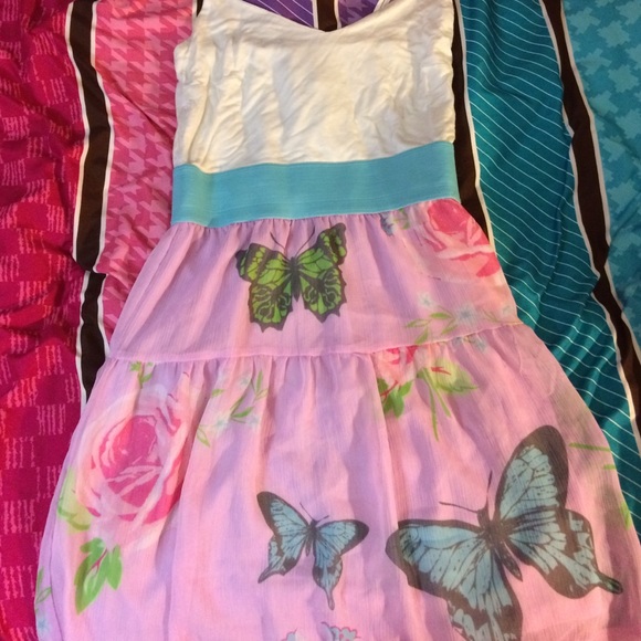 Cute elastic waistband dress - Picture 2 of 2