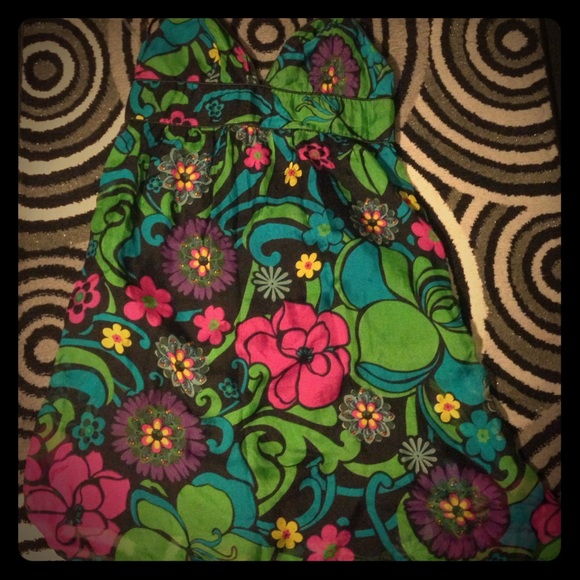 David Bitton Flower dress