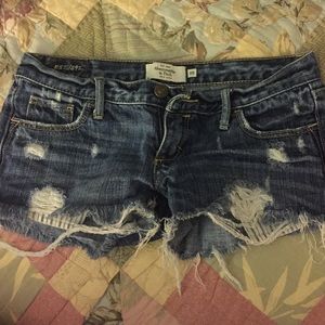 Abercrombie and Fitch Jean Shorts