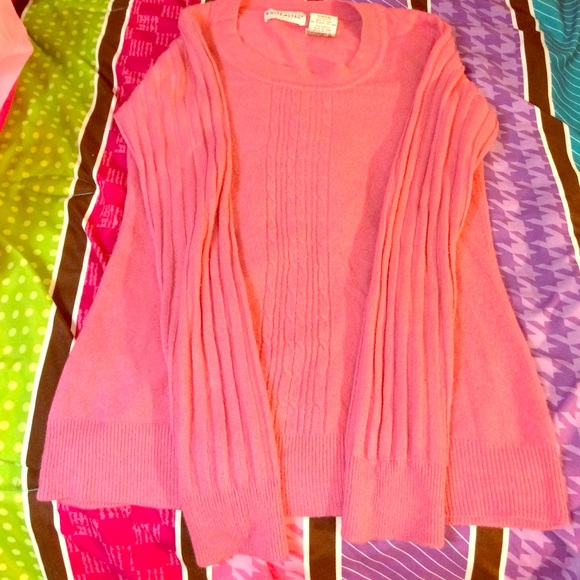 Pink sweater