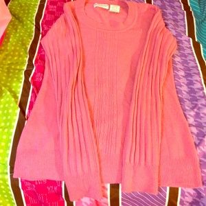 Pink sweater