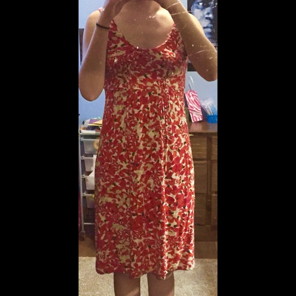 RESERVED NWOT Cabi long floral dress