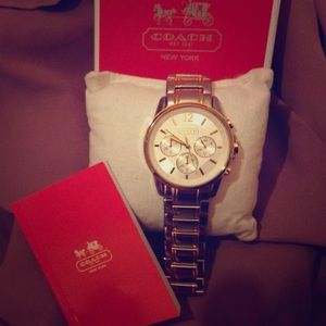 Coach Two-tone Watch- brand new,