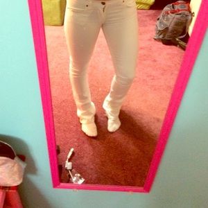 White jeans