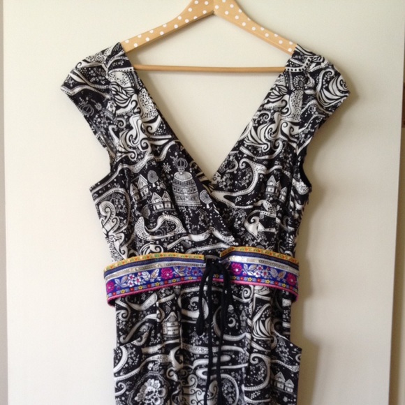Anthropologie Swirling Villages Dress