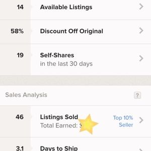Top 10% seller 😄