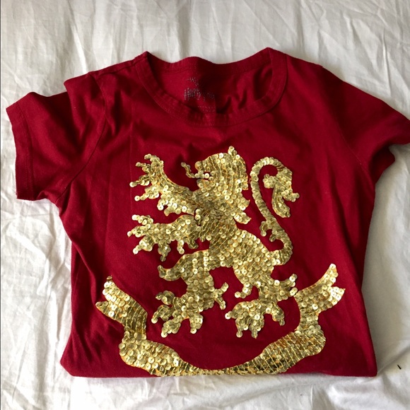 Harry Potter Gryffindor Sequin T Shirt