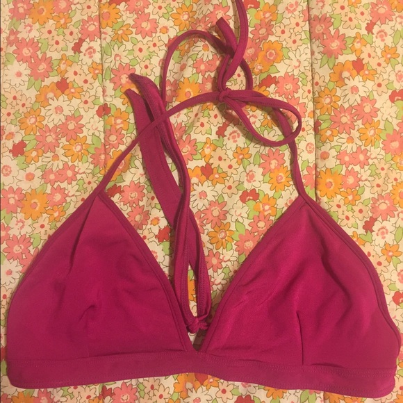 American Apparel Other - AA pink triangle bikini top.💌bundle me💌