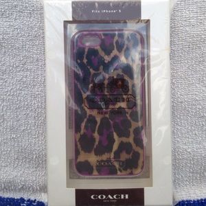 coach iPhone case over.