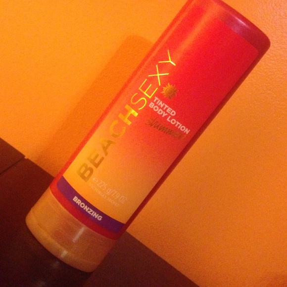 VS tanning lotion!