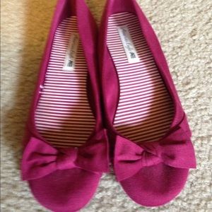 Cute pink flats