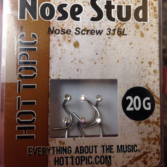 Unused not unopened Nose Studs