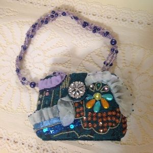 Hard case mini purse/clutch