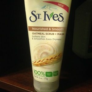 St Ives oatmeal scrub + scrub