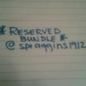 Reserved bundle for @spraggins1912
