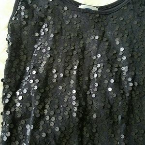 Old Navy Tops - Old Navy Sequin Tank -black Old Navy Tops - Old Navy Sequin Tank -black