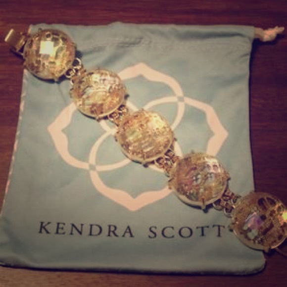 Kendra Scott Iridescent  Cassie bracelet