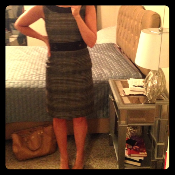 Tahari ASL brown dress Size 4
