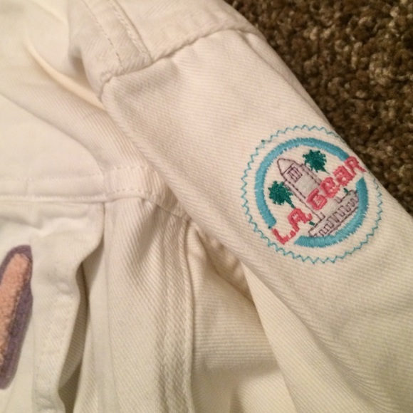 Vintage Jackets & Coats - La gear white Jean denim jacket Vintage Jackets & Coats - La gear white Jean denim jacket