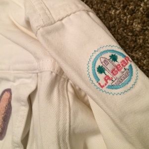 Vintage Jackets & Coats - La gear white Jean denim jacket Vintage Jackets & Coats - La gear white Jean denim jacket