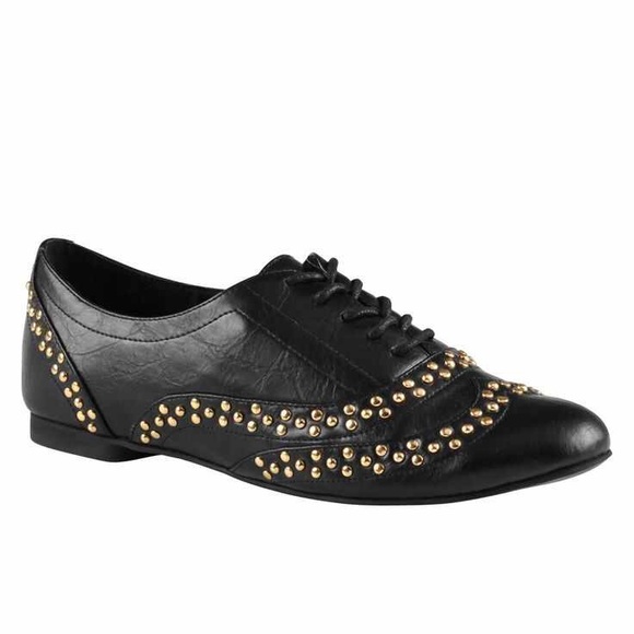 Aldo black Alexandra oxfords