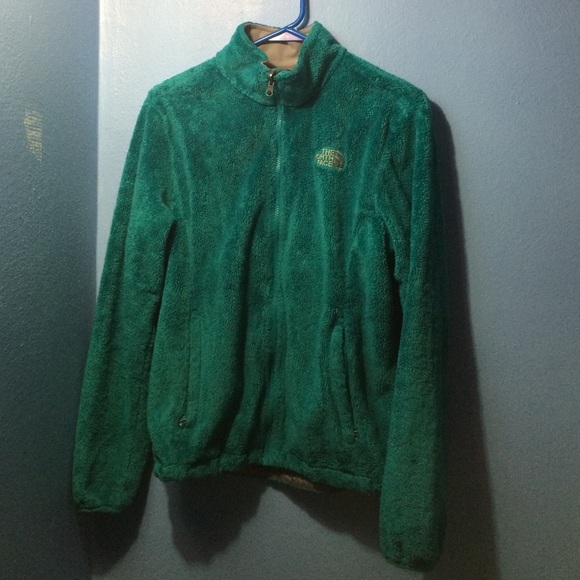 North face fuzzy jacket