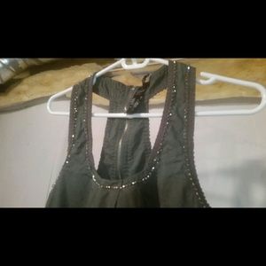 Guess Army Green Top