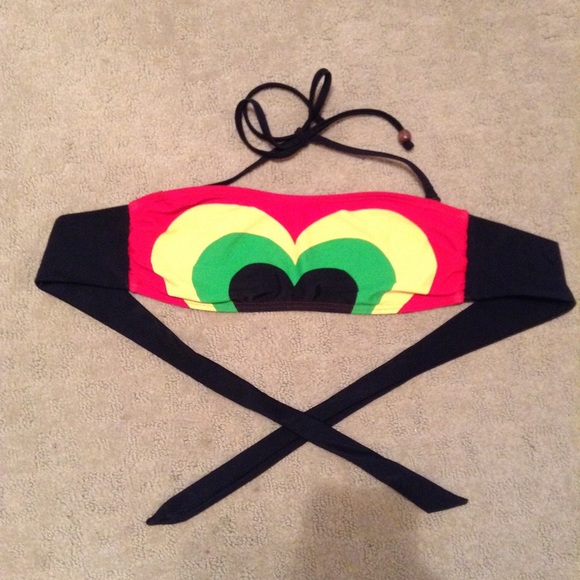 Rasta Bikini Top