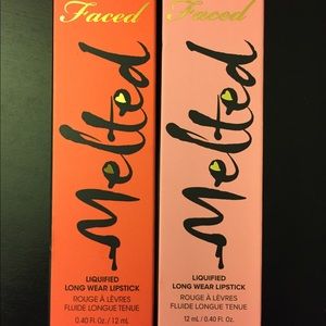 🚫Sold🚫Too faced melted lipsticks bundle