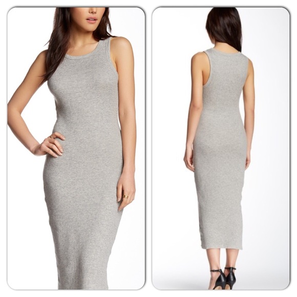 James Perse Dresses & Skirts - James Perse cotton & cashmere  tank dress