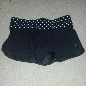 Black Roxy swim shorts
