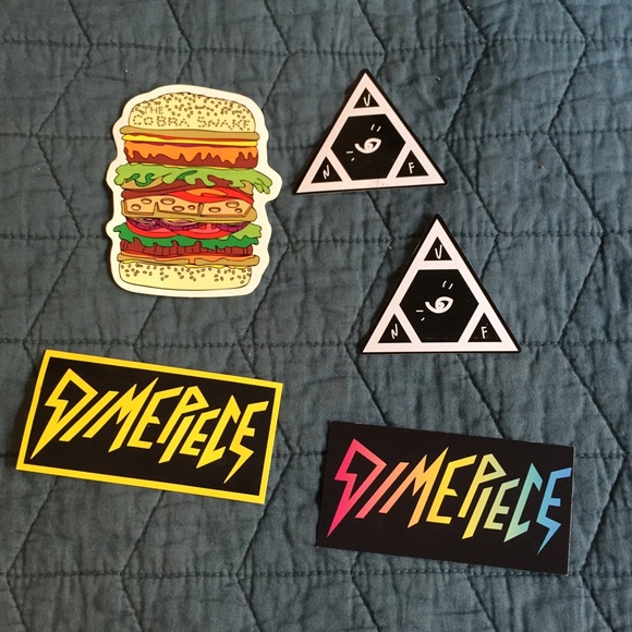 UNIF and Dimepiece and CobraSnake stickers