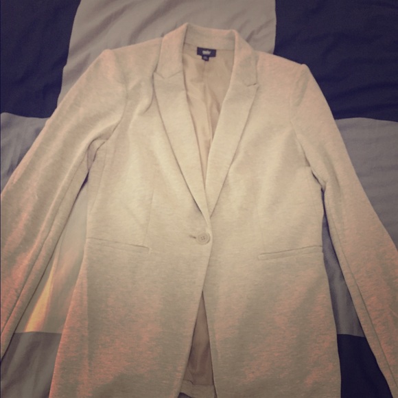 Beige sand blazer