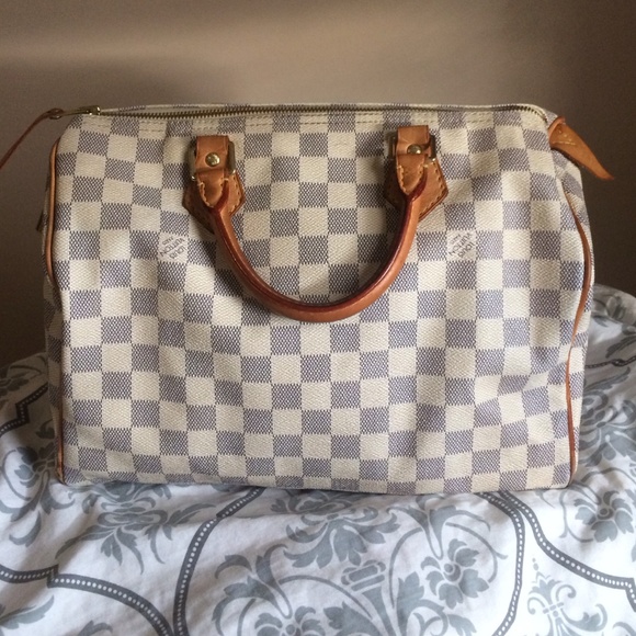 Louis Vuitton Handbags - Louie Vuitton Demier Azur Speedy 30