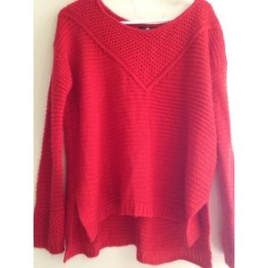 Red H&M sweater