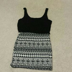 Tribal print dress